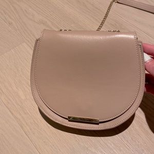 Nude pink Cuyana purse. Perfect condition